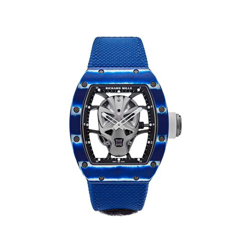 richard mille watch skull|Richard Mille blue mask.